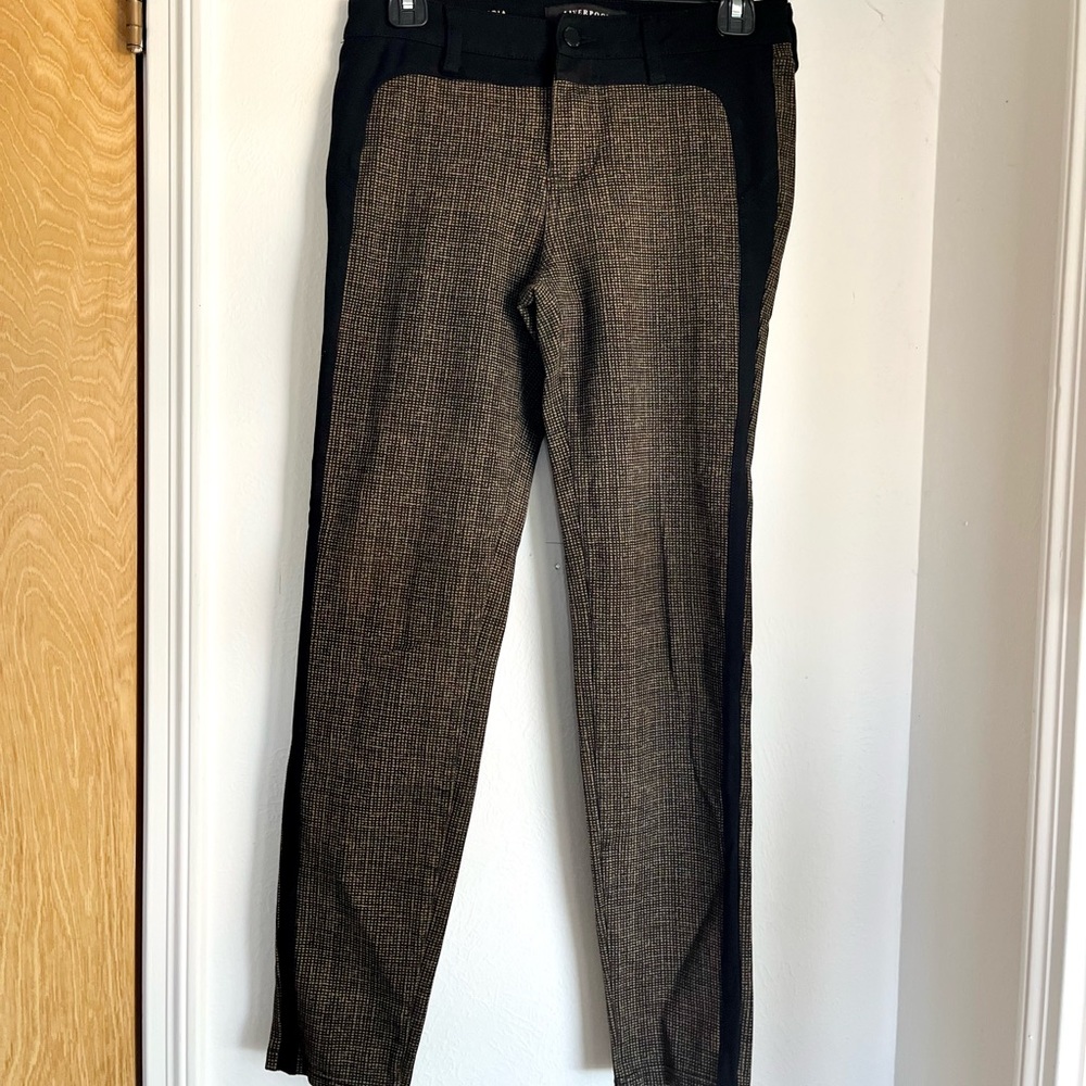 Jeans/Jeggings Autumn Jeans Liverpool Jeans Co | Plaid Black and Brown dressy |